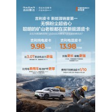 吉利雷达金刚皮卡